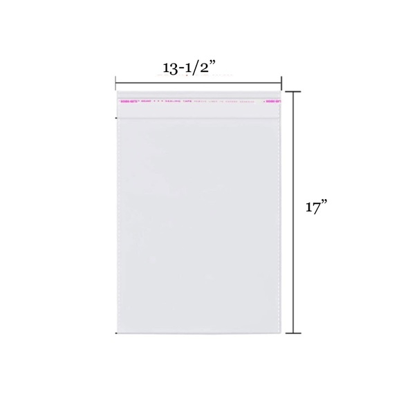 Clear Bag Assorted Sizes 40ct Bundle๐ฟ๐๐ฟ Bonus:40ct Thank You Stickers - Picture 5 of 12